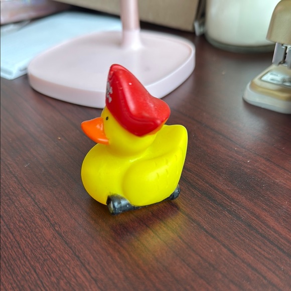 Pirate Rubber Duck Toy - Red and Yellow - Picture 3 of 4